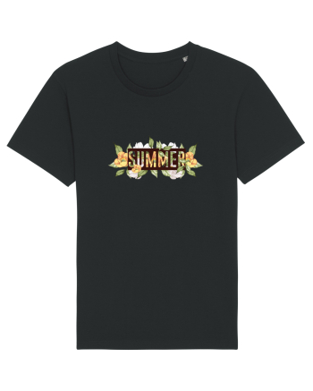 Summer Floral Black