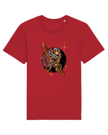 Biker Astronaut  Red