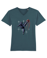 Space Football Tricou mânecă scurtă guler V Bărbat Presenter