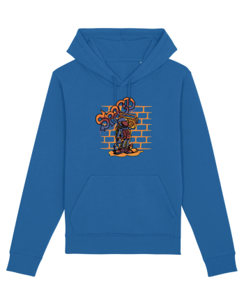 Graffiti Royal Blue