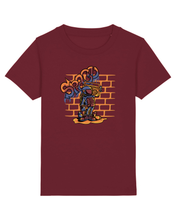 Graffiti Burgundy