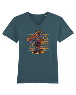 Graffiti Tricou mânecă scurtă guler V Bărbat Presenter