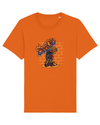 Graffiti Bright Orange