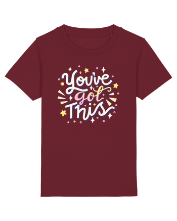 You've got this! Burgundy
