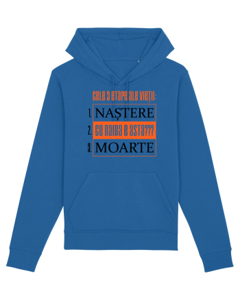 Cele 3 etape ale vietii Royal Blue