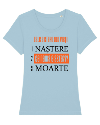 Cele 3 etape ale vietii Sky Blue