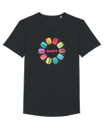 Sweet Macaroons Tricou mânecă scurtă guler larg Bărbat Skater
