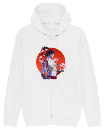 Japan Samurai Girl White