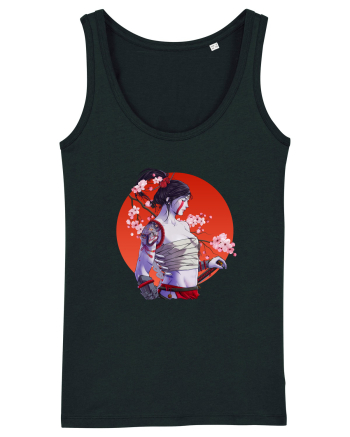 Japan Samurai Girl Black