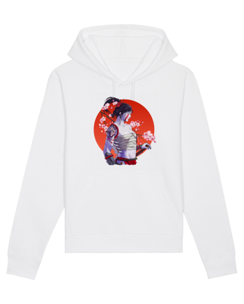 Japan Samurai Girl White