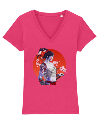 Japan Samurai Girl Raspberry
