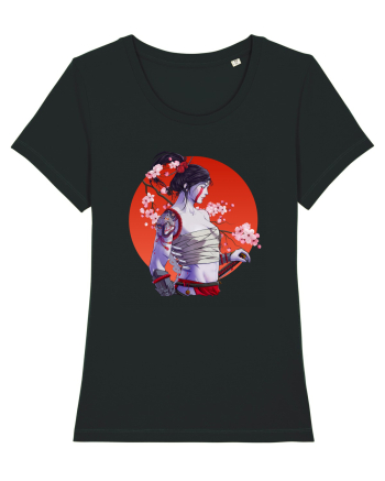 Japan Samurai Girl Black