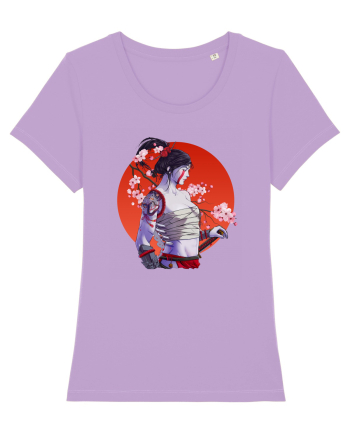 Japan Samurai Girl Lavender Dawn