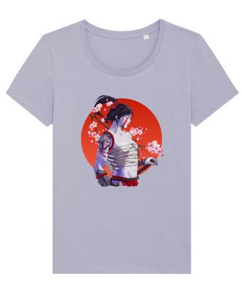 Japan Samurai Girl Lavender