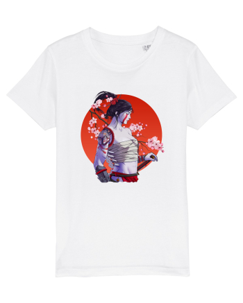 Japan Samurai Girl White