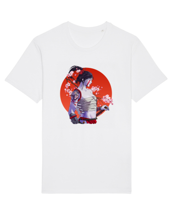 Japan Samurai Girl White