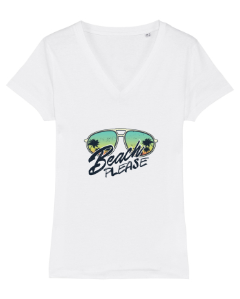 Beach Please White