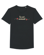 Pentru cupluri T2 Tricou mânecă scurtă guler larg Bărbat Skater