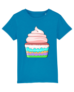 Delicious colored pink cupcake Tricou mânecă scurtă  Copii Mini Creator