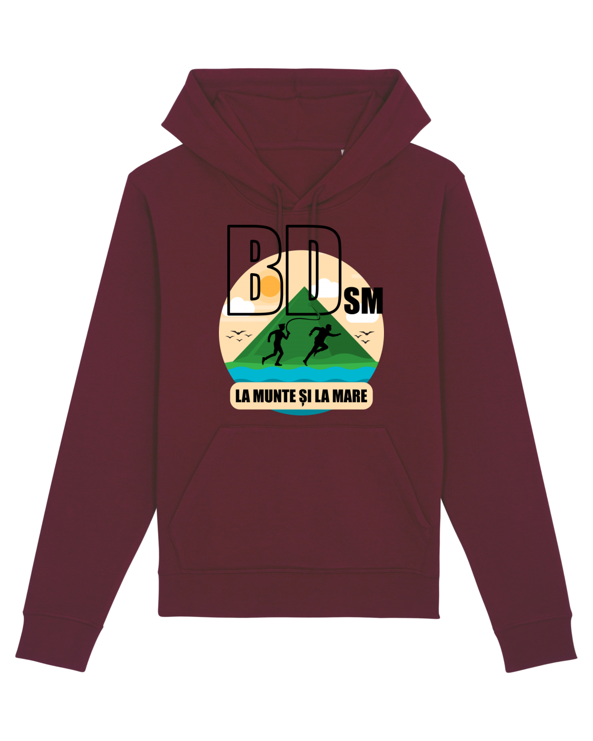 Hanorac Unisex Drummer Burgundy