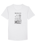 mielu Tricou mânecă scurtă guler larg Bărbat Skater