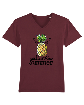 Hello Summer Ananas Burgundy
