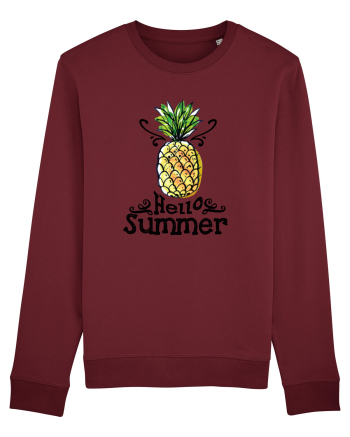 Hello Summer Ananas Burgundy