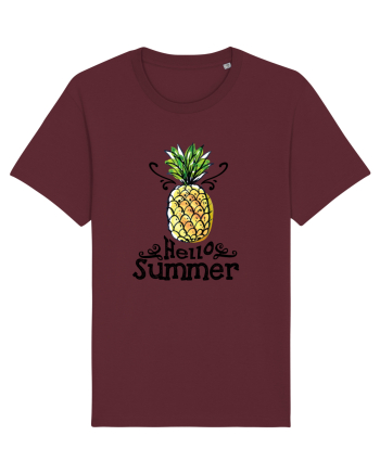 Hello Summer Ananas Burgundy
