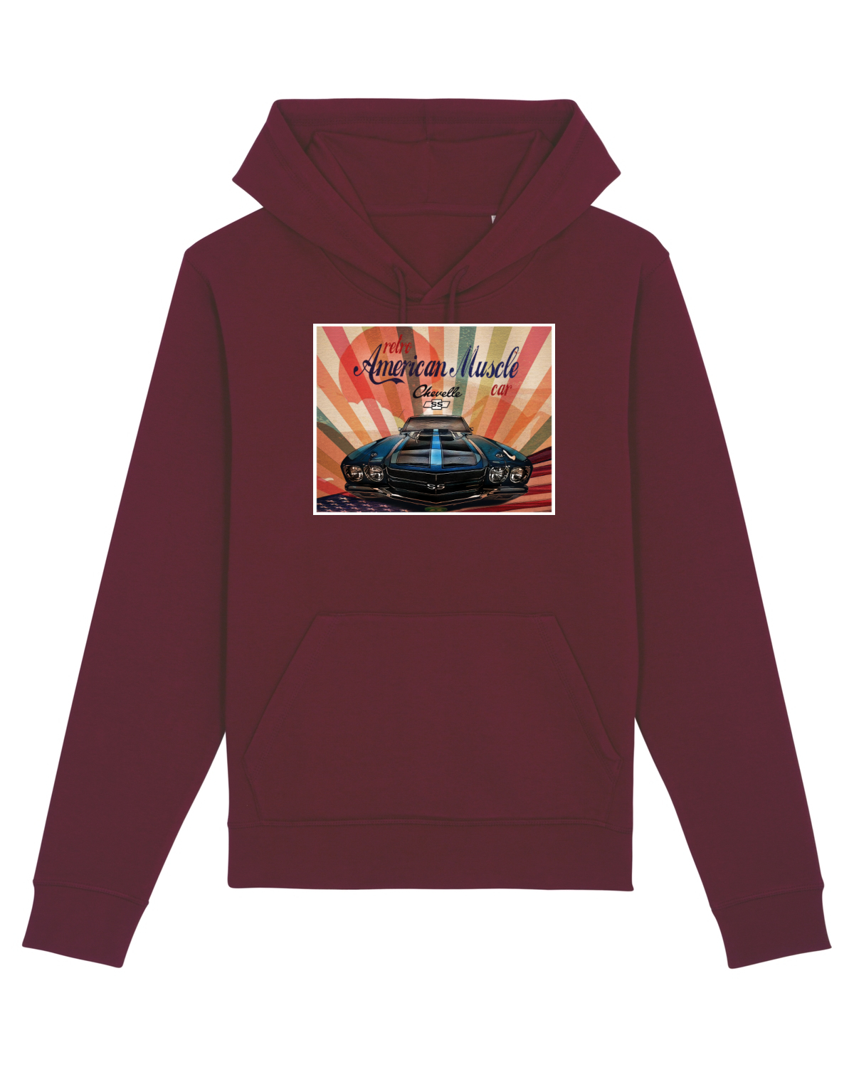 Hanorac Unisex Drummer Burgundy