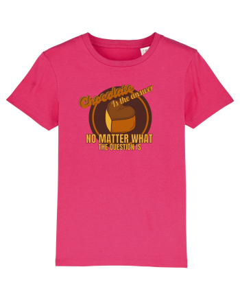 Chocolate IS The Answer,No Matter What Question Is Raspberry
