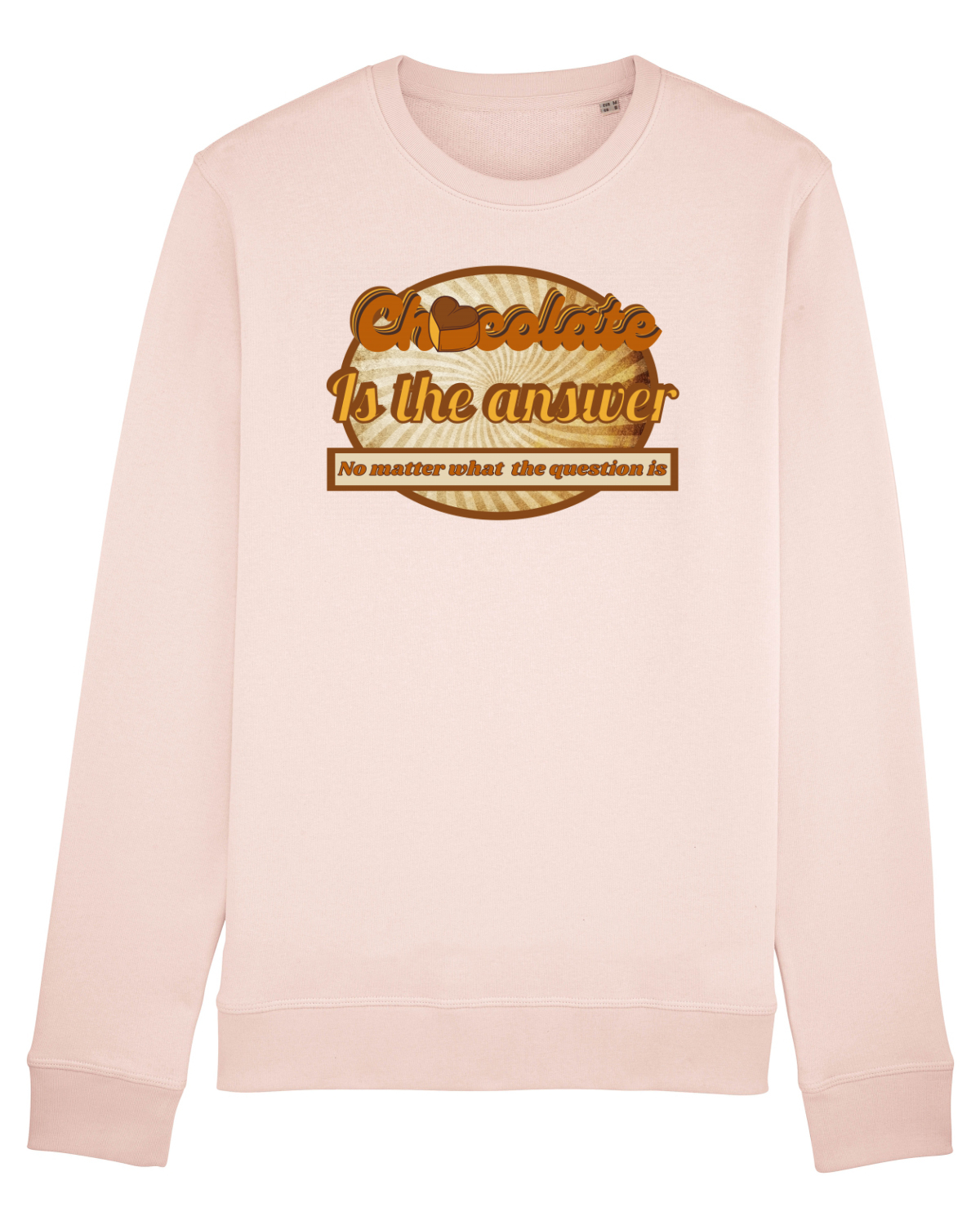 Bluză mânecă lungă Unisex Rise Candy Pink