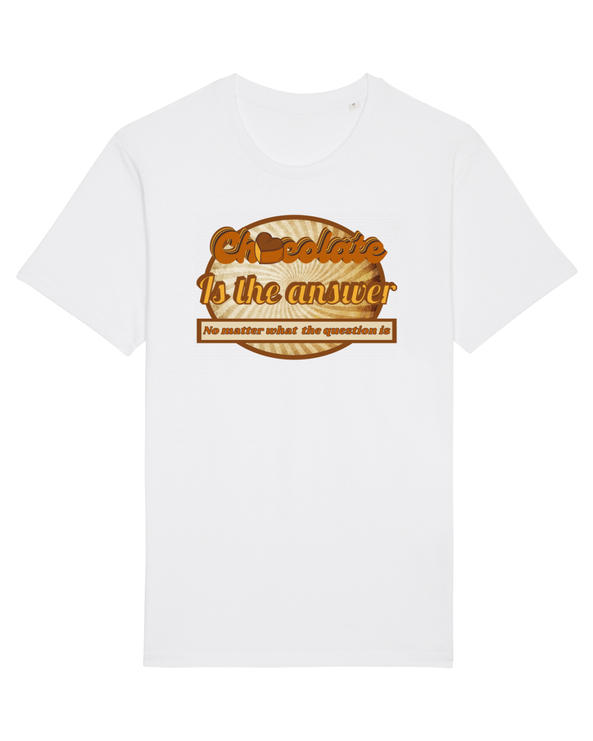 Tricou mânecă scurtă Unisex Rocker White