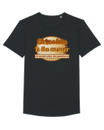 Chocolate IS The Answer,No Matter What Question Is Tricou mânecă scurtă guler larg Bărbat Skater