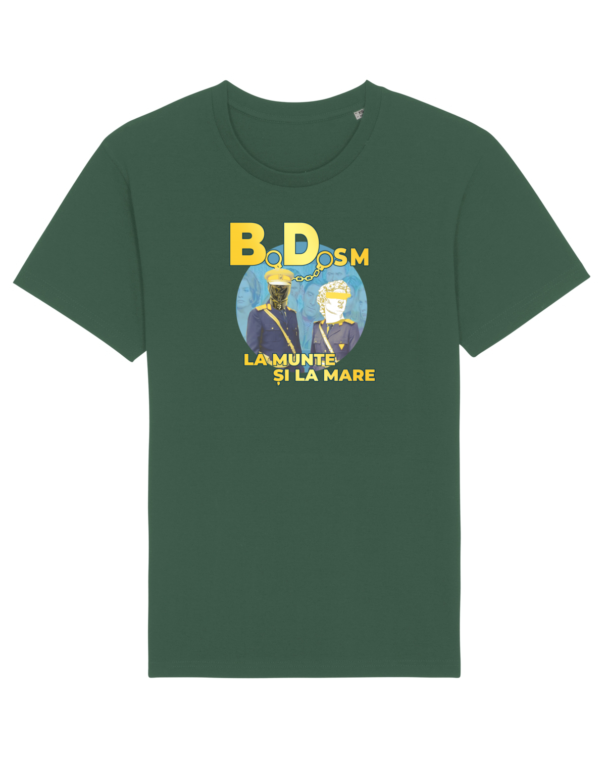 Tricou mânecă scurtă Unisex Rocker Bottle Green