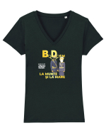 BDsm#2 Tricou mânecă scurtă guler V Damă Evoker