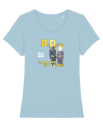 BDsm#2 Tricou mânecă scurtă guler larg fitted Damă Expresser