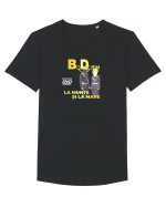BDsm#2 Tricou mânecă scurtă guler larg Bărbat Skater