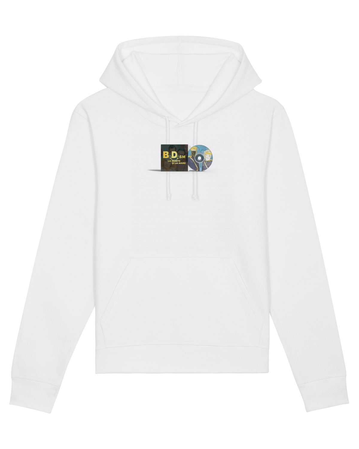 Hanorac Unisex Drummer White