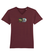 BDsm#3 Tricou mânecă scurtă guler V Bărbat Presenter