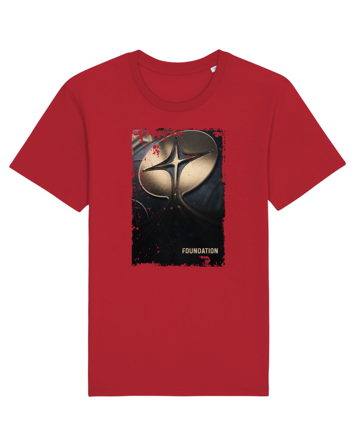 Tricou mânecă scurtă Unisex Rocker Red