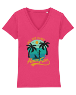 Girls Just wanna have fun Tricou mânecă scurtă guler V Damă Evoker