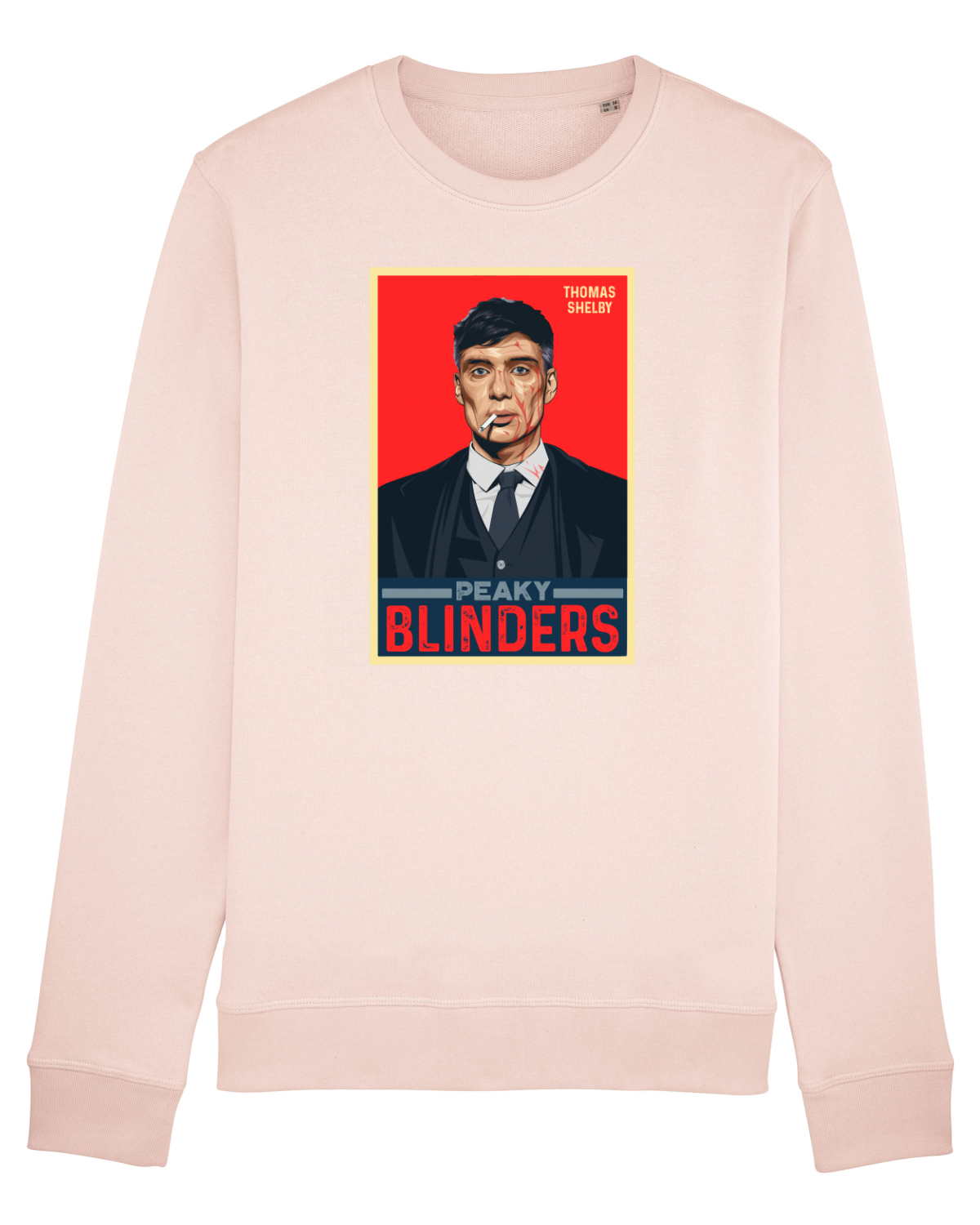 Bluză mânecă lungă Unisex Rise Candy Pink