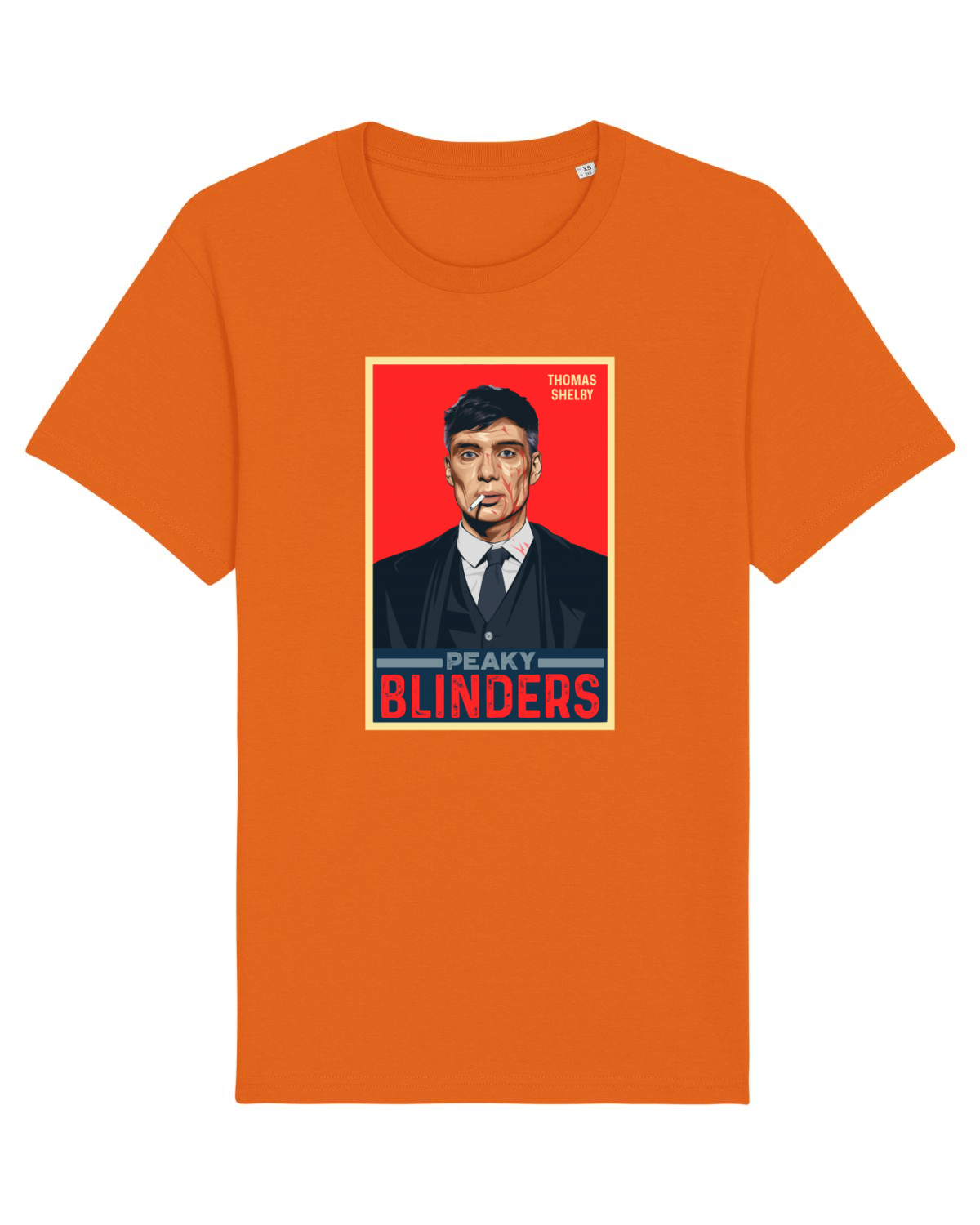 Tricou mânecă scurtă Unisex Rocker Bright Orange