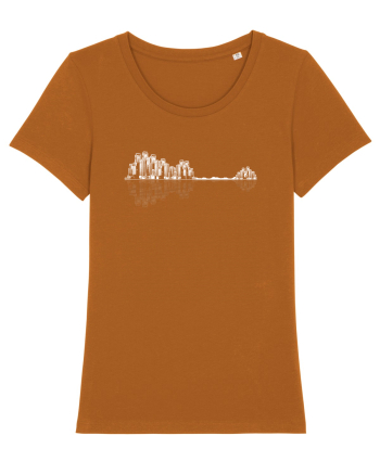 City reflection Roasted Orange