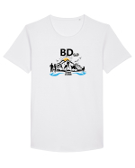 BDsm (la munte si la mare) #1 Tricou mânecă scurtă guler larg Bărbat Skater