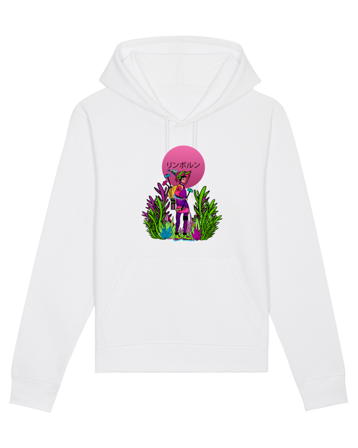 Hanorac Unisex Drummer White