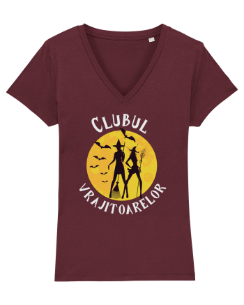 cu desene de Halloween - Clubul vrajitoarelor Burgundy