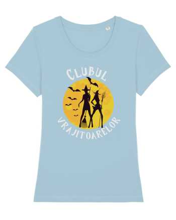 cu desene de Halloween - Clubul vrajitoarelor Sky Blue