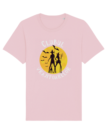cu desene de Halloween - Clubul vrajitoarelor Cotton Pink