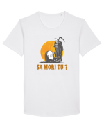 cu desene de Halloween - Sa mori tu ? Tricou mânecă scurtă guler larg Bărbat Skater
